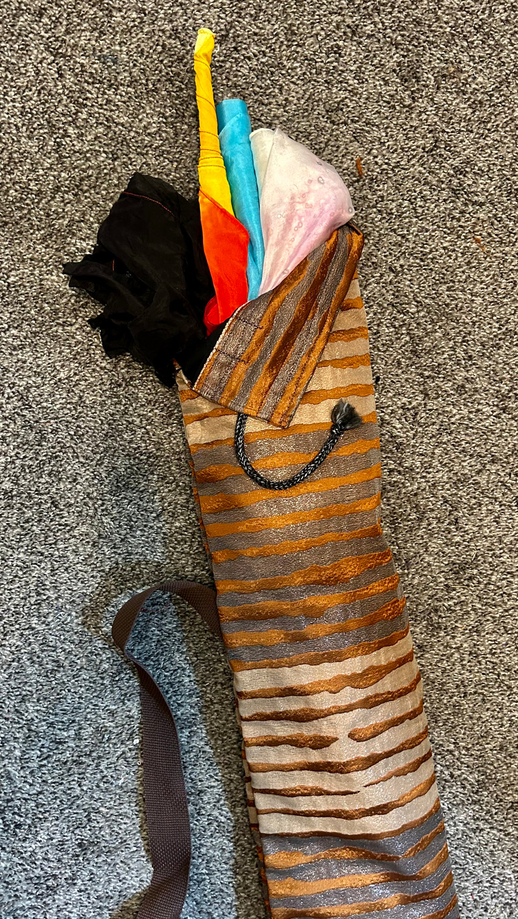 Soft Flag Bag     .    .    .    .     .    .     .    Golden Bronze