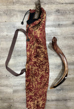 Shofar Carrying Case Gold & Burgundy