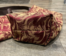Soft Flag Bag   .    .    .    .    .    .    Gold on Burgundy