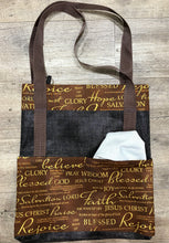 Flag Bag Tote    .    .    .    .    .     .     .    .      .     Words of Faith