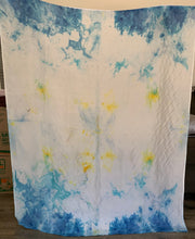 Silk Flags Blue on White  45"x56"