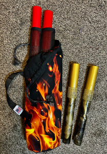 Mattah Designer Pouch     .    Fire