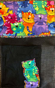 a Small Perrrfect Friends Flag Bag