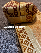 Soft Flag Bag     .    .    .    .     .    .      .    .    Golden & Brown
