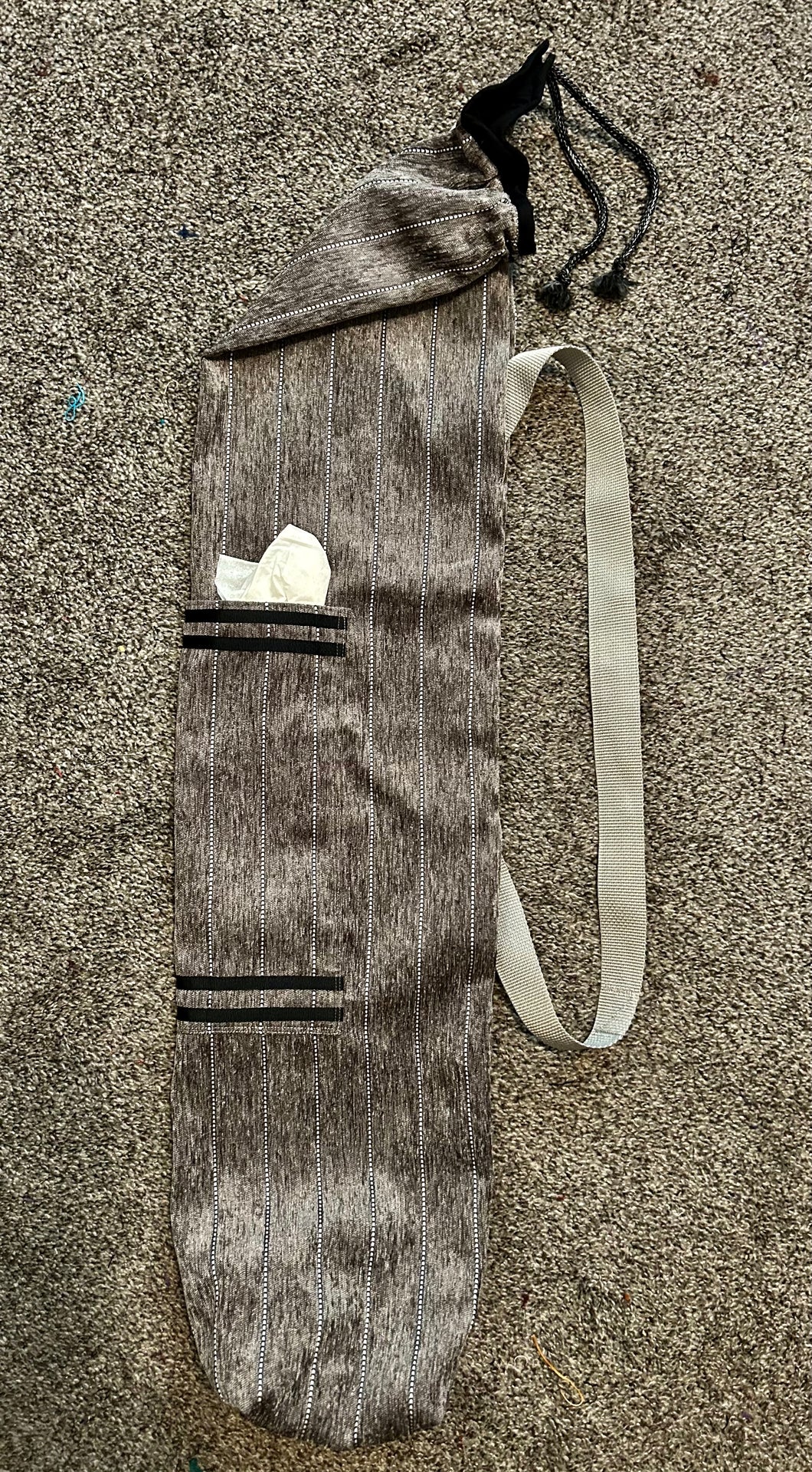 Shofar Carrying Case Silver Gray