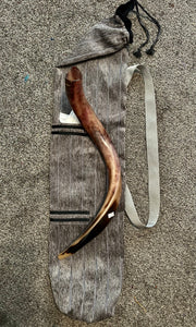 Shofar Carrying Case Silver Gray