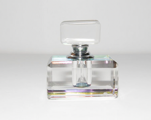 Crystal Rectangle Anointing Oil Bottle